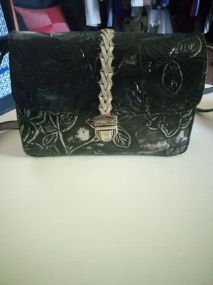 Patricia Nash手工工具皮革斜挎包手拿包 — 第 1/4 张图片