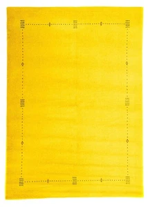 Morgenland Gabbeh Teppich - Loribaft Indus - 228 x 163 cm - gelb - Bild 1 von 6