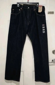 Levi's 517 Bootcut Denim Jeans Blue 100% Cotton Men's Size 36X 32 - Picture 1 of 4
