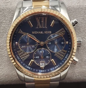 *NECESITA BATERÍA* Reloj Lexington tono plata y oro 38 mm MK7218 (Z5-A6) - Imagen 1 de 15