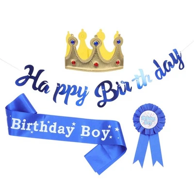  1 set di bandiera di compleanno per la spilla da bandiera del cappello - Immagine 1 di 4