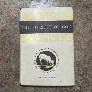 The Pursuit of God 1948 First Edition Hardcover By A.W. Tozer w/ Dust Jacket - Bild 1 von 7