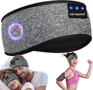 Ink-Topoint Schlaf-Kopfhörer, Bluetooth 5.4 Kopfhörer mit Kopfbügel zum Schlafen/Sport - Bild 1 von 7