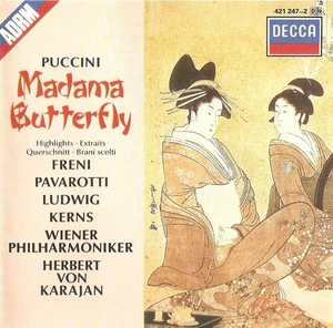 Puccini - Madama Butterfly - Highlights (CD 1989) Freni; Pavarotti; von Karajan - Picture 1 of 2
