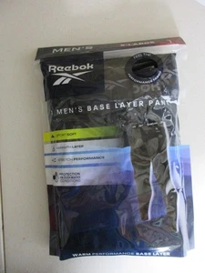 Reebok Herren Performance Base Layer Hose Warmth Soft High Rise Größe XL schwarz - Bild 1 von 5