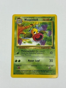 Weepinbell 41/64 Jungle Set WOTC 1999 Vintage Pokémon TCG Karte Uncommon - Bild 1 von 2