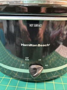 Hamilton Beach (33157) Crock Pot 4 Quart (Black) - Picture 1 of 6