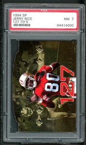 1994 SP - Jerry Rice # NNO Die-Cut PSA 7 - Picture 1 of 2
