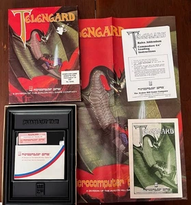 Telengard Avalon Hill Microcomputer Giochi RPG Commodore 64 con poster testato - Foto 1 di 10