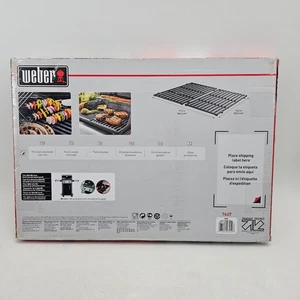 Weber 7637 Cast Iron Grill Grates for Spirit 200 Front Control Genuine OEM - Picture 1 of 8