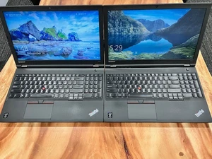 (LOT of 2) Lenovo ThinkPad W541 15.6” i7-4810MQ 8GB RAM 240GB SSD Windows 10 Pro - Picture 1 of 8