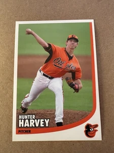 Hunter Harvey Baltimore Orioles Team Issued Postcard Sized Photo - Picture 1 of 2