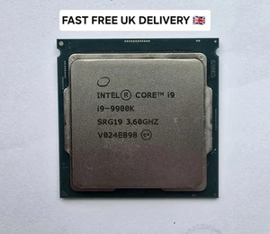 Intel Core i9-9900K 8-Core 16-Thread Gaming CPU 3.6GHz (5.0GHz Turbo) LGA1151 - Picture 1 of 7