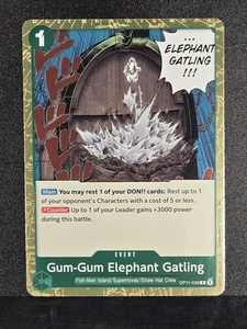 Lámina de goma elefante Gatling OP11-038 R A puño de velocidad divina - Imagen 1 de 6