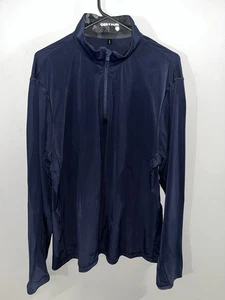 Pullover Greyson Golf 1/4 Cremallera Azul Marino Cuello Camuflado Elastizado Rendimiento Para Hombres XL - Imagen 1 de 8