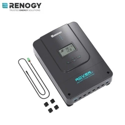 Controlador de carga solar Renogy Rover 60A 12V/24V/36V/48V MPPT regulador LCD Foto 1 de 4