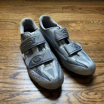 Женские дорожные велосипедные туфли Sidi Carbon Millennium размер 40 серебристые - Изображение 1 из 3