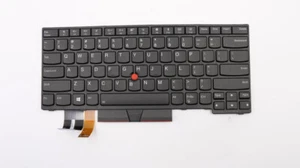 Teclado retroiluminado de yoga 01YP360 para Lenovo ThinkPad E480 E490 L380 L390 EE. UU. - Imagen 1 de 3