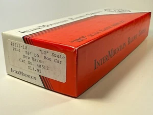HO Scale PS-1 50' DD Boxcar Kit New Haven #40512 - Picture 1 of 4