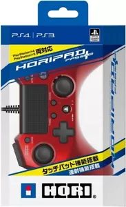 Hori Pad FPS Plus for PS4 PS3 Turbo Rapid Fire Wired Controller Gamepad Red Ver - Picture 1 of 4