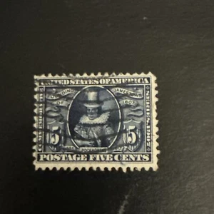US Stamps #330 Jamestown Exp Pocahontas Used Ng - Picture 1 of 2