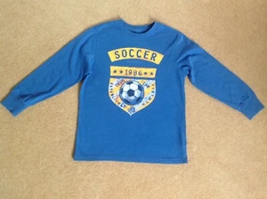 Jungen GAP Langarmshirt Gr. S Alter 6-7 Fußball Soccer 1986 - Bild 1 von 5