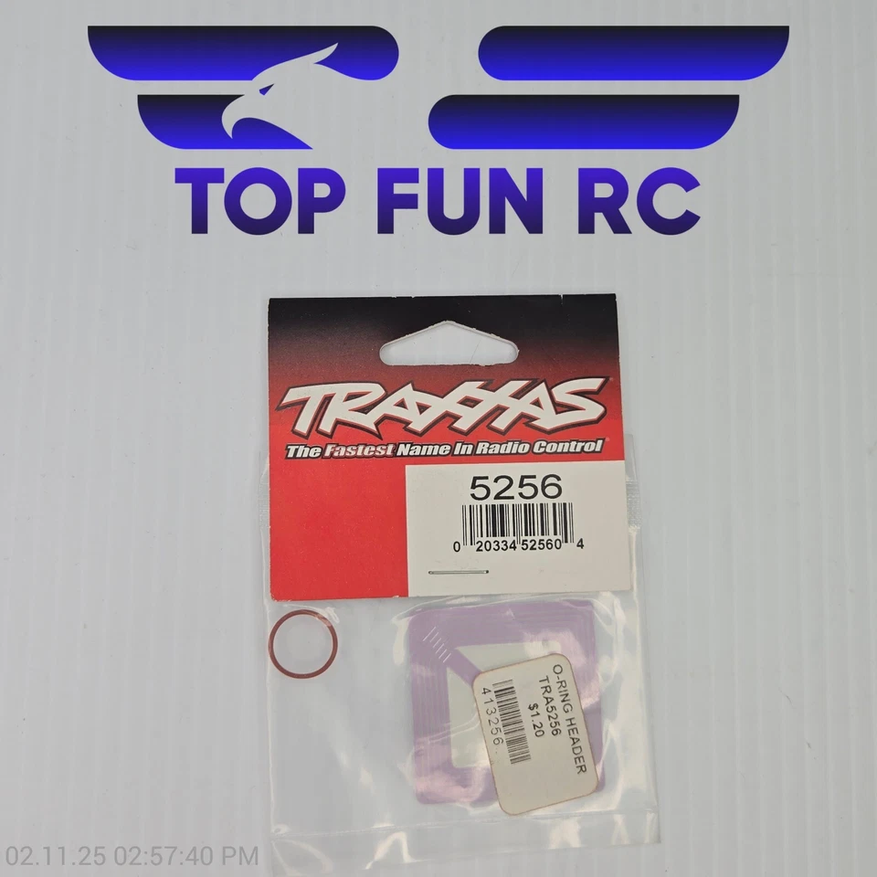 Traxxas 5256 O-ring header 12.2x1mm For TRX 2.5 3.3 - Image 1 of 1