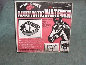 Little Giant Automatic Horse, Cattle or Dog Waterers Galvanized steel NOS USA - Picture 1 of 4
