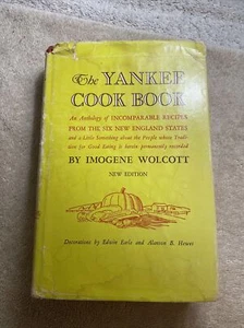 The Yankee Cook Book Imogene Wolcott New Edition 1963 HC Dust Jacket - Picture 1 of 11