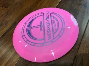 Disco Golf Westside Rosa Torneo Espada con Sello Púrpura 173g ¡NUEVO! - Imagen 1 de 8