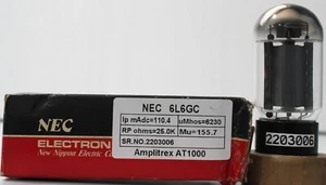 6L6GC NEC NOS Amplitrex Tested 1 Pc - Picture 1 of 8