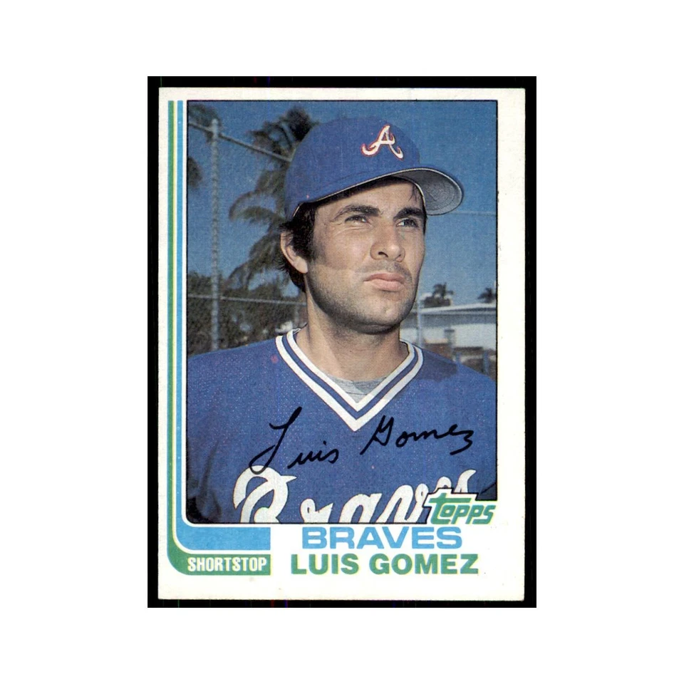 1982 Topps Luis Gomez Baseball Cards #372 - Image 1 of 3