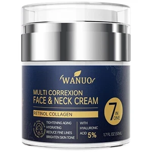 Retinol Face Moisturizer Collagen Cream with Hyaluronic Acid - Anti Aging - Picture 1 of 1