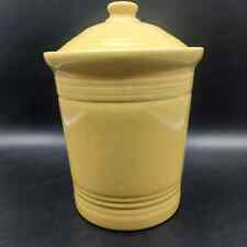 Fiesta HLC USA Sunflower Yellow 10" Large Cookie Jar Canister
