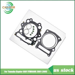 NEW Top End Head Gasket Kit For YAMAHA RAPTOR 660 2001-2005 USA - Picture 1 of 9
