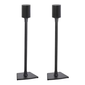 Pair of Black SANUS WSSE12 Speaker Stands for Sonos Era 100 FREE Delivery - Picture 1 of 10