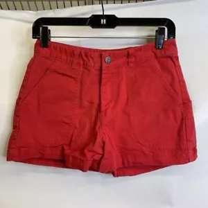 Patagonia Stand Up Trail Shorts Damen Größe 2 rot 58160SP18 - Bild 1 von 5