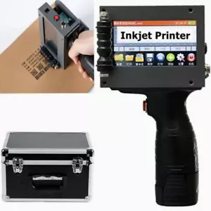 Handheld Tintenstrahldrucker mit 4.3 Zoll HD LED Touchscreen für Barcode Druck - Bild 1 von 7