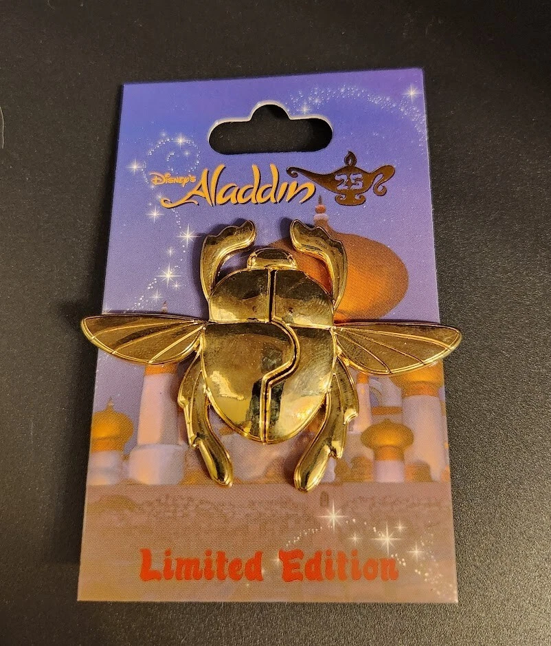 Pin Disney 2017 Aladdin 25 aniversario Scarab LE 3000 Foto 1 de 1