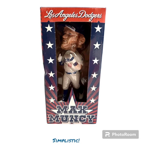 Los Angeles Dodgers Max Muncy Bobblehead SGA May 12, 2022 Fast Ship ❤️ Cover