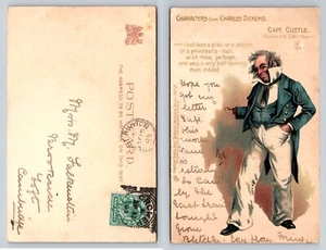 Capt. Cuttle (Dombey & Son) - Tuck's "Dickens' Series 857" - Posted 1903 - Picture 1 of 1