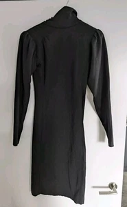 Bnwot Paul Joe Black 100% Wool Dress UK 10 - Picture 1 of 6