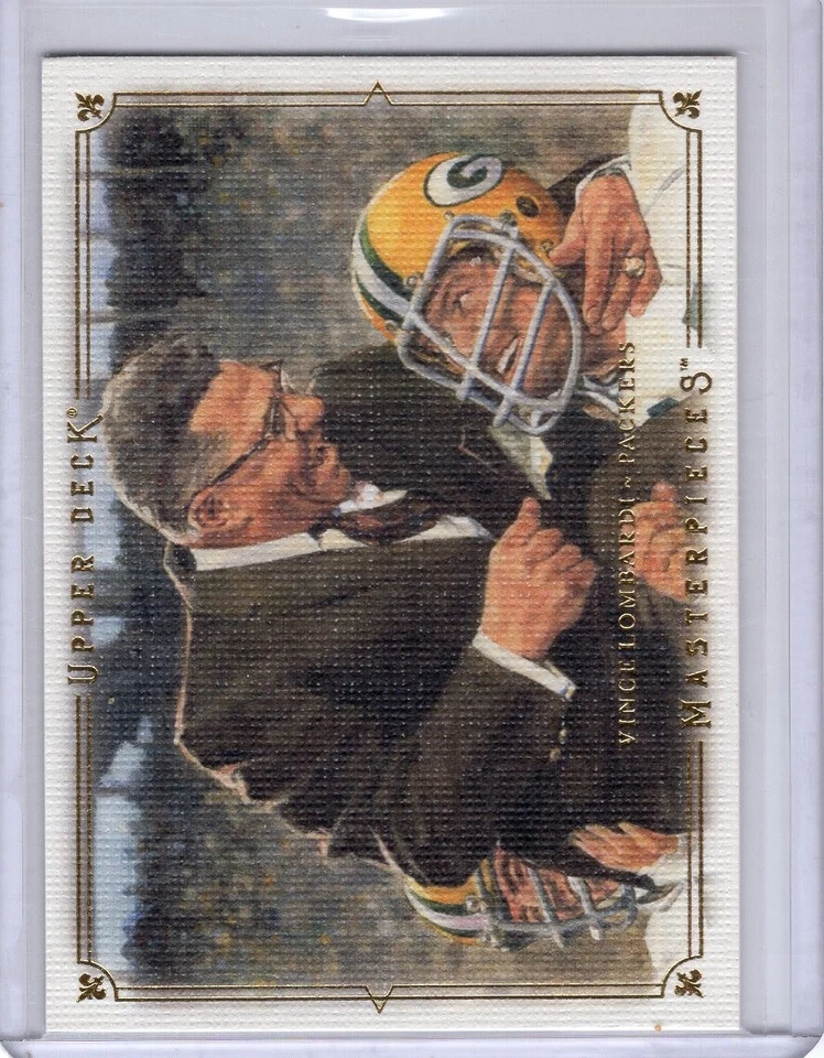 2008 Upper Deck Masterpiece Vince Lombardi - Image 1 of 1