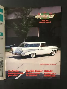 Classic Chevy World Magazine August 1995 Vol 21 No 8 - Foto 1 di 2