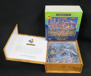 DOWDLE I Love Seattle 210-teiliges Puzzle 9" x 11" NEU in OVP - Bild 1 von 11