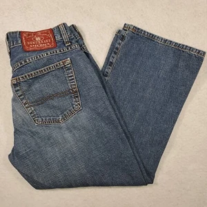 Pantalones de mezclilla para mujer Lucky Brand Dungarees, talla 6/28, de ajuste clásico, con botones recortados, mosca - Imagen 1 de 11