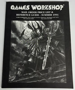 Juegos Workshop Lista de precios por correo y Guía de referencia Verano 1994 Warhammer - Imagen 1 de 8