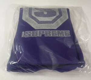 SUPREME BLOCKBUSTER TEE PURPLE SIZE SMALL FW24 WEEK 8 (100% AUTHENTIC BRAND NEW) - Picture 1 of 14