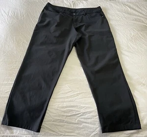 Lululemon Men's 38 (30.5” Inseam) Black ABC Pants Stretch Performance Breathable - Picture 1 of 8