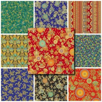 ANCIENT BEAUTY COTTON FABRIC RANGE by Robert Kaufman * Quilting * Craft * Dre...